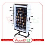 فوتبال دستی تاشو چرخدار MDF کف شیشه ای